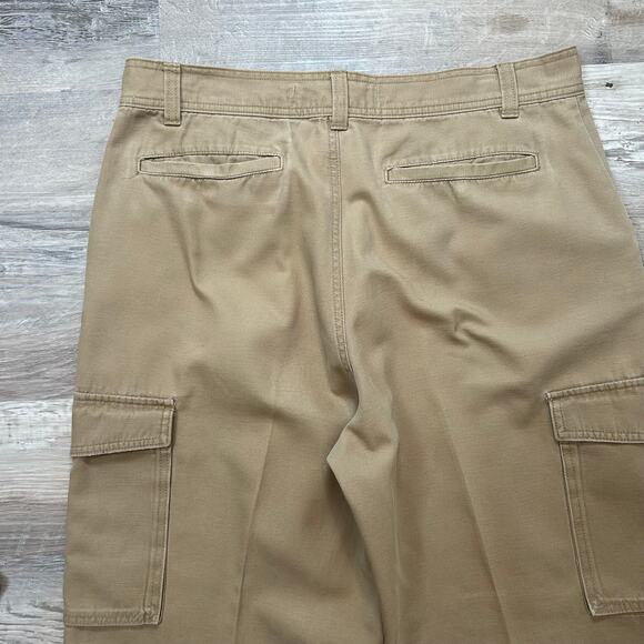Timberland Cargo Pants 34x32 Khaki Cotton Utility Workwear - Picture 5 of 7